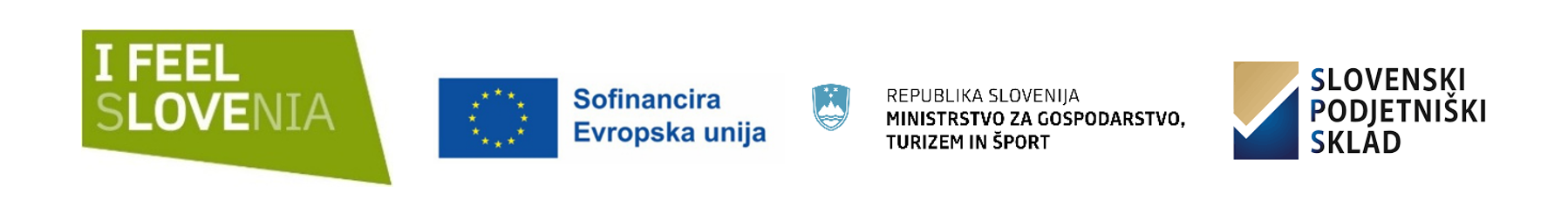 Sofinancira Evropska unija, Ministrstvo za gospodarstvo, turizem in šport, Slovenski podjetniški sklad