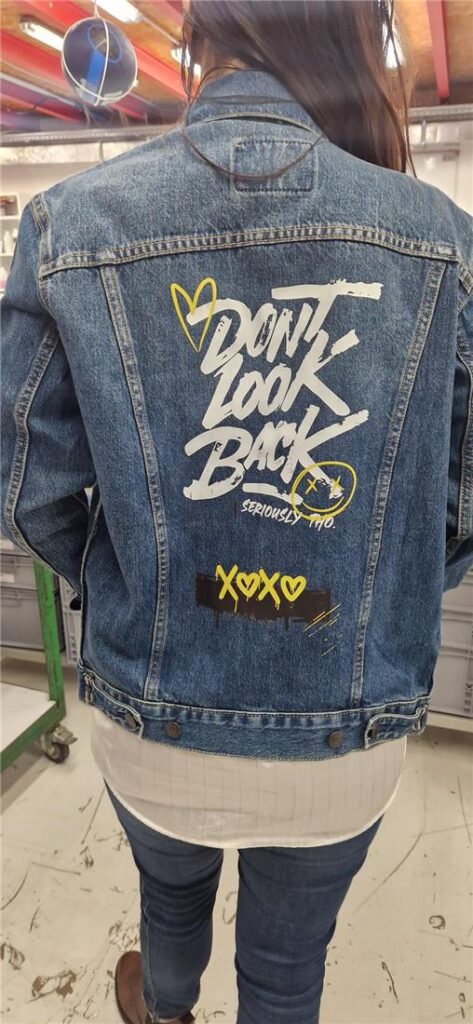 DTF printing on textiles