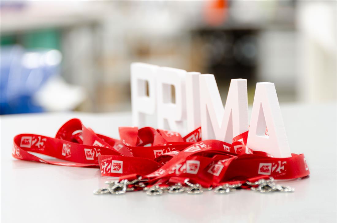 Lanyard with a printed design