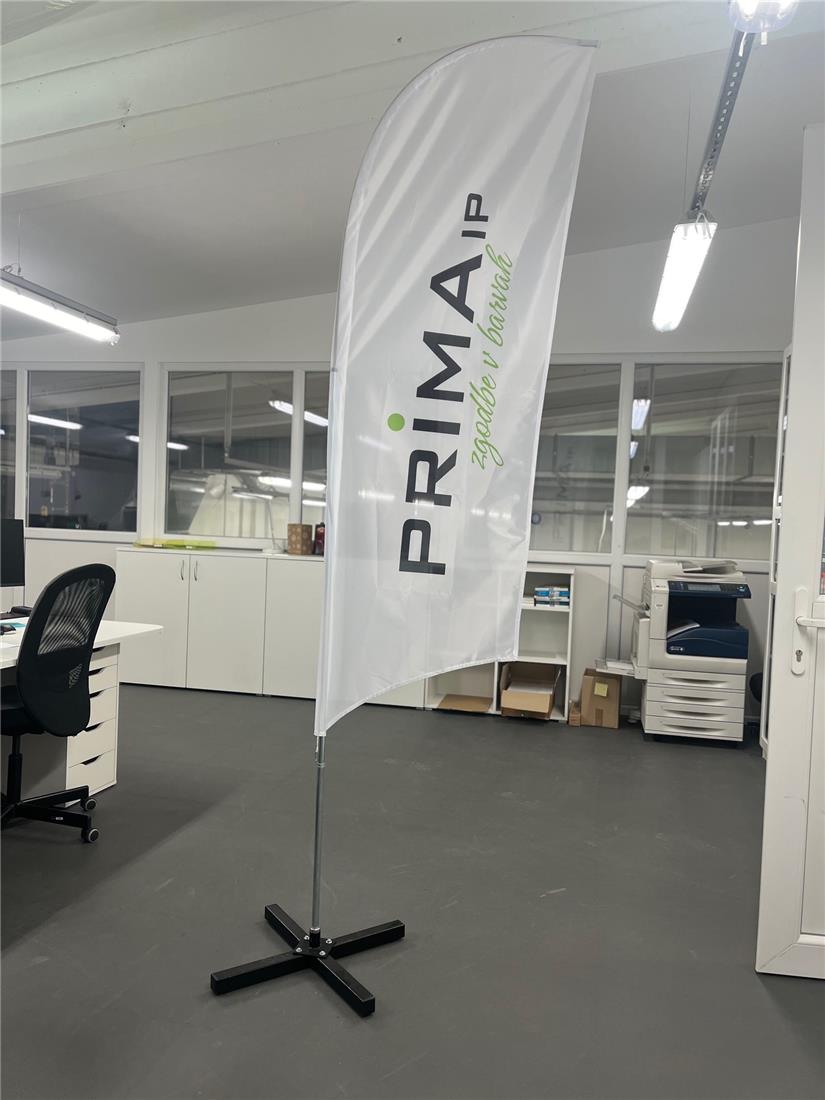 Beach flag zastava Prima IP