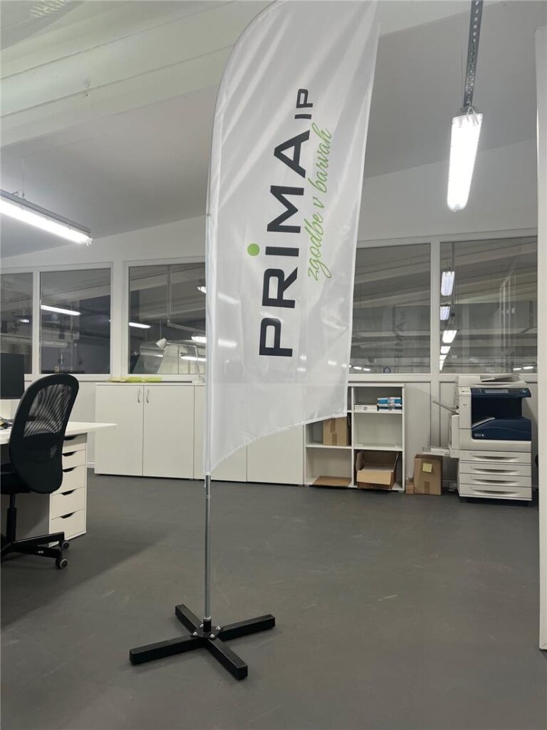 Beach flag zastava Prima IP