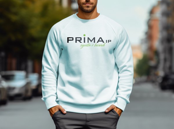 Pulover z logotipom Prima IP